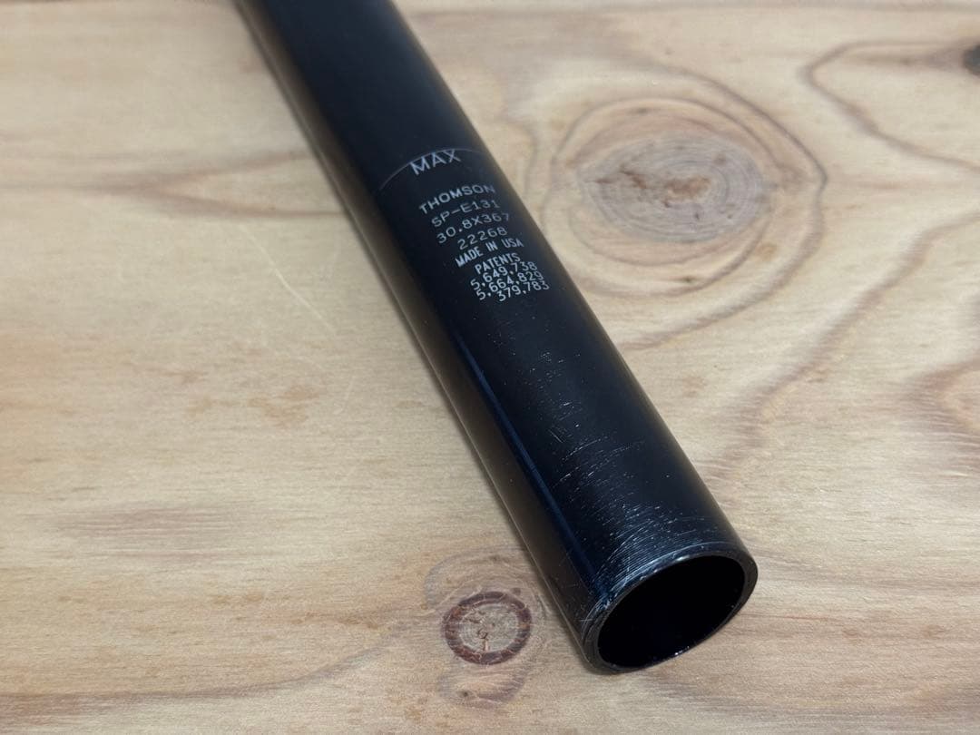 【使用回数極少】THOMSON ELITE シートポスト