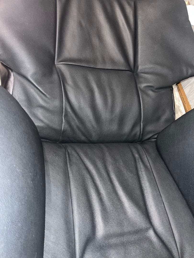 タマリビング フロアチェア ベローナ 本革 ハイバック座椅子 リクライニング