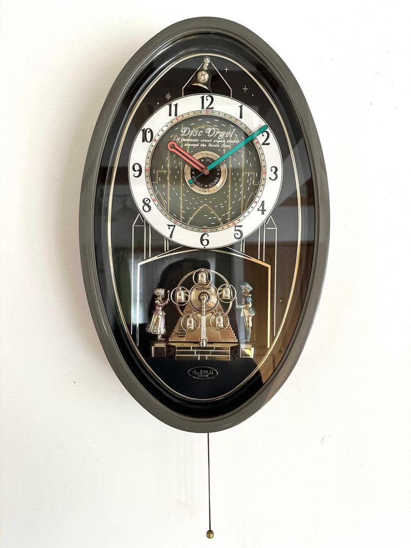 からくり時計 スモールワールド 掛時計 リズムディズニーカントリーインテリア