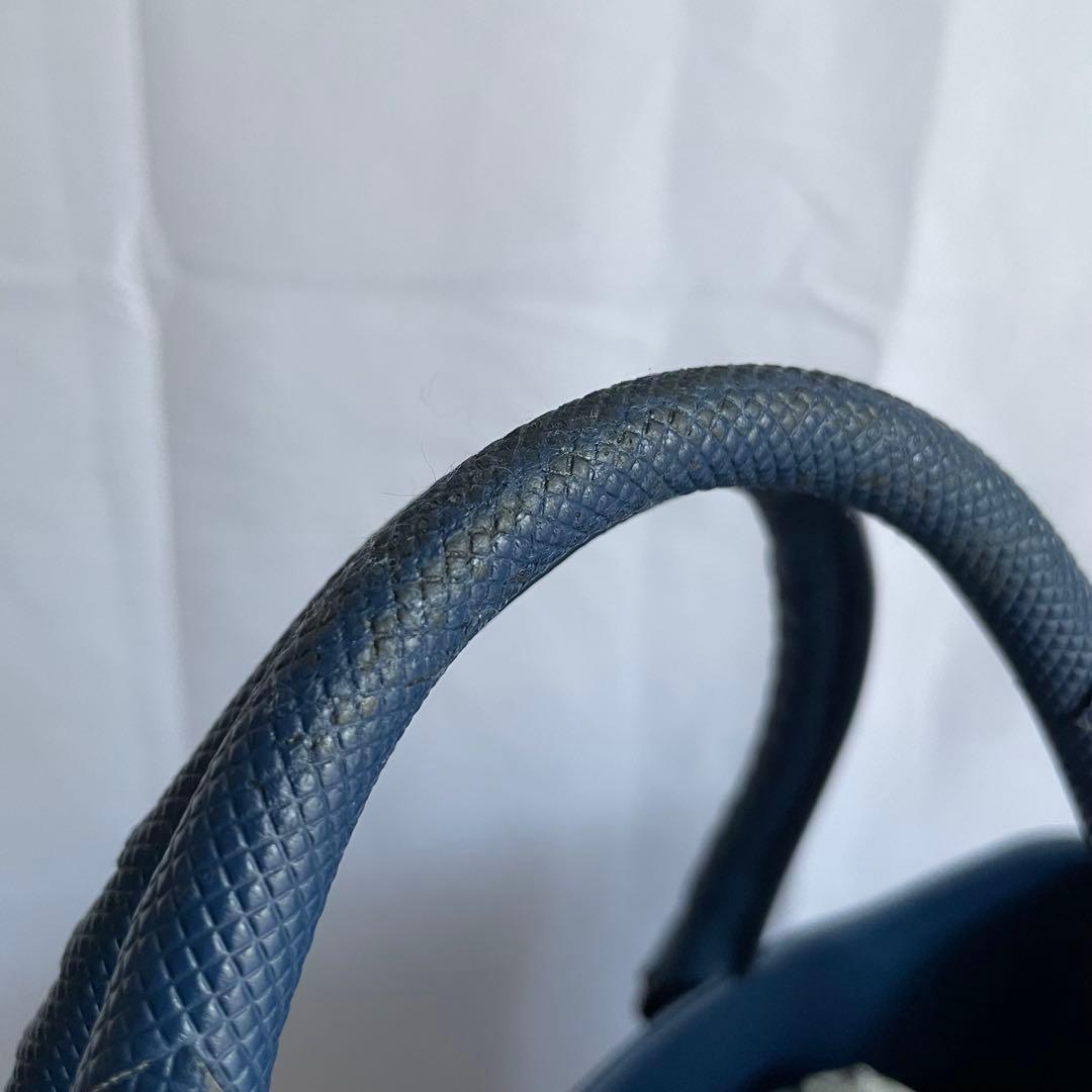 ✨極美品✨　Bottega Veneta マルコポーロ　ビジネスバッグ　ブルー