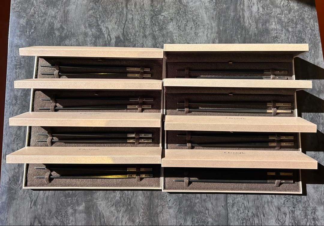 クリストフルお箸　8膳セット