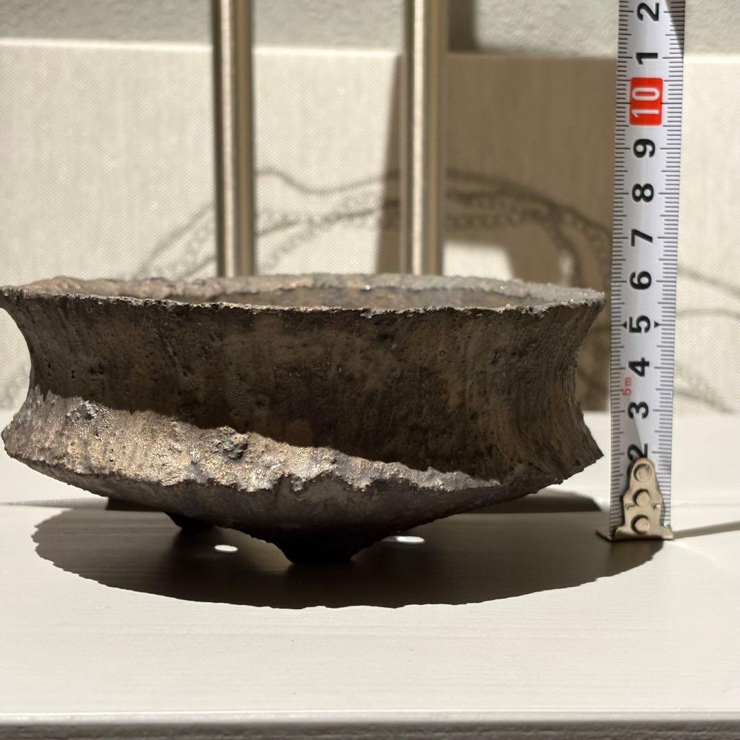 小野瀬一さん　陶器鉢　植木鉢　浅鉢