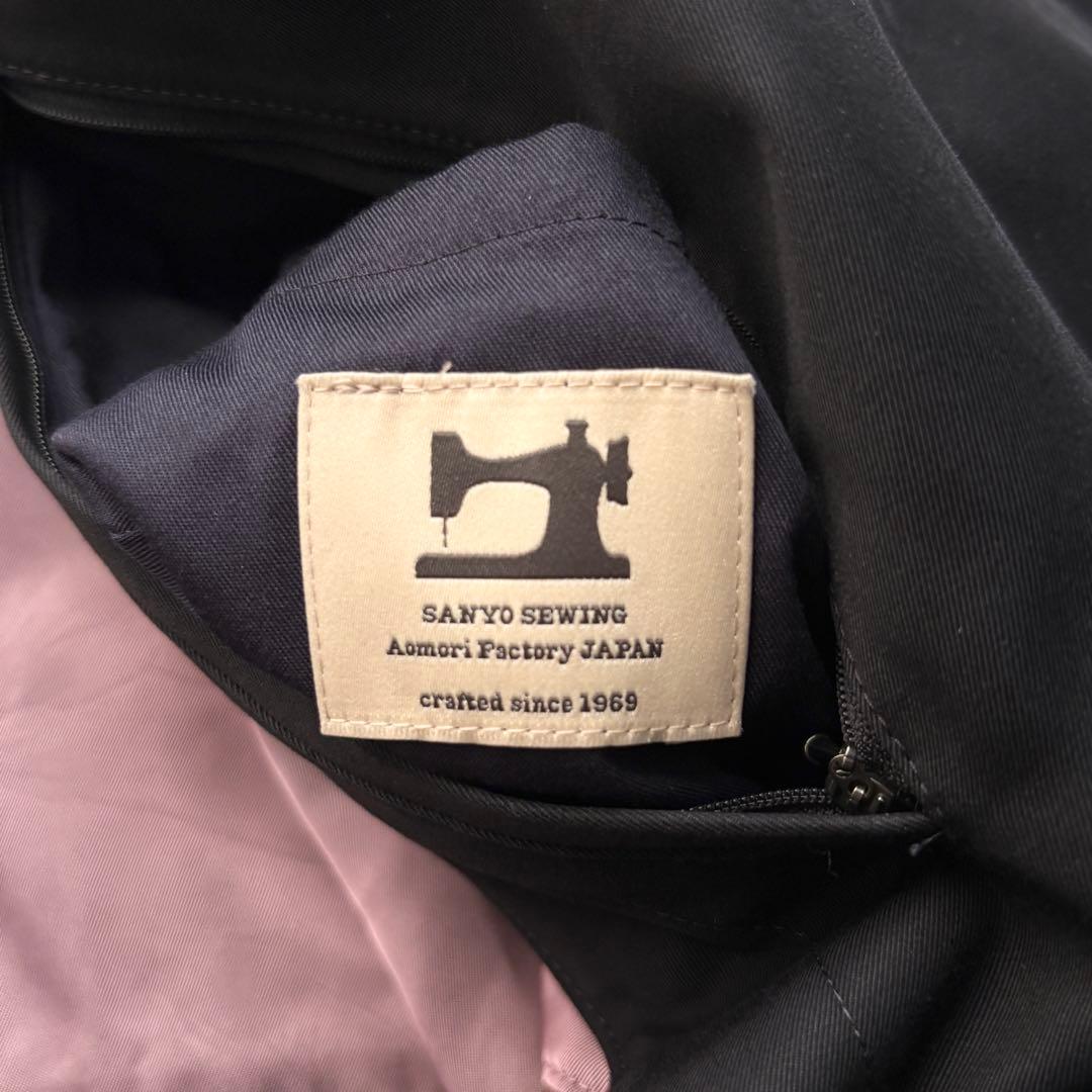 サンヨー 100年コート スタンダード ロング丈 ライナー ブラック M