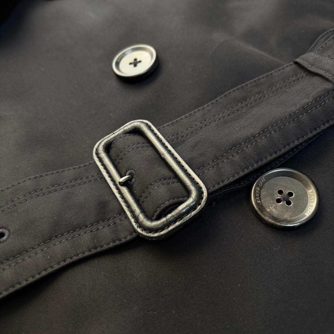 サンヨー 100年コート スタンダード ロング丈 ライナー ブラック M