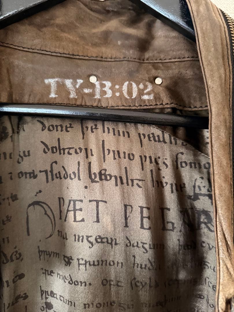 【希少・14th Addiction】レザーライダースジャケット