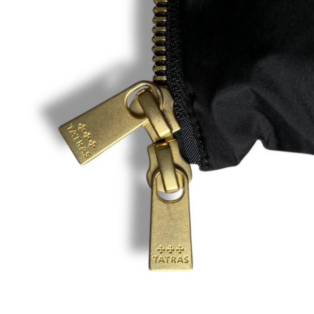 美品 TATRAS タトラス ノーカラー ダウン アウター NOKO ナイロン