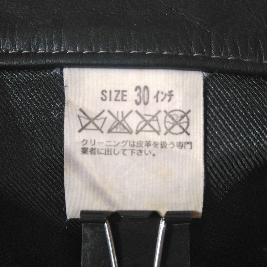 Levi's 505 ブラック 革 レザーパンツ W30 L