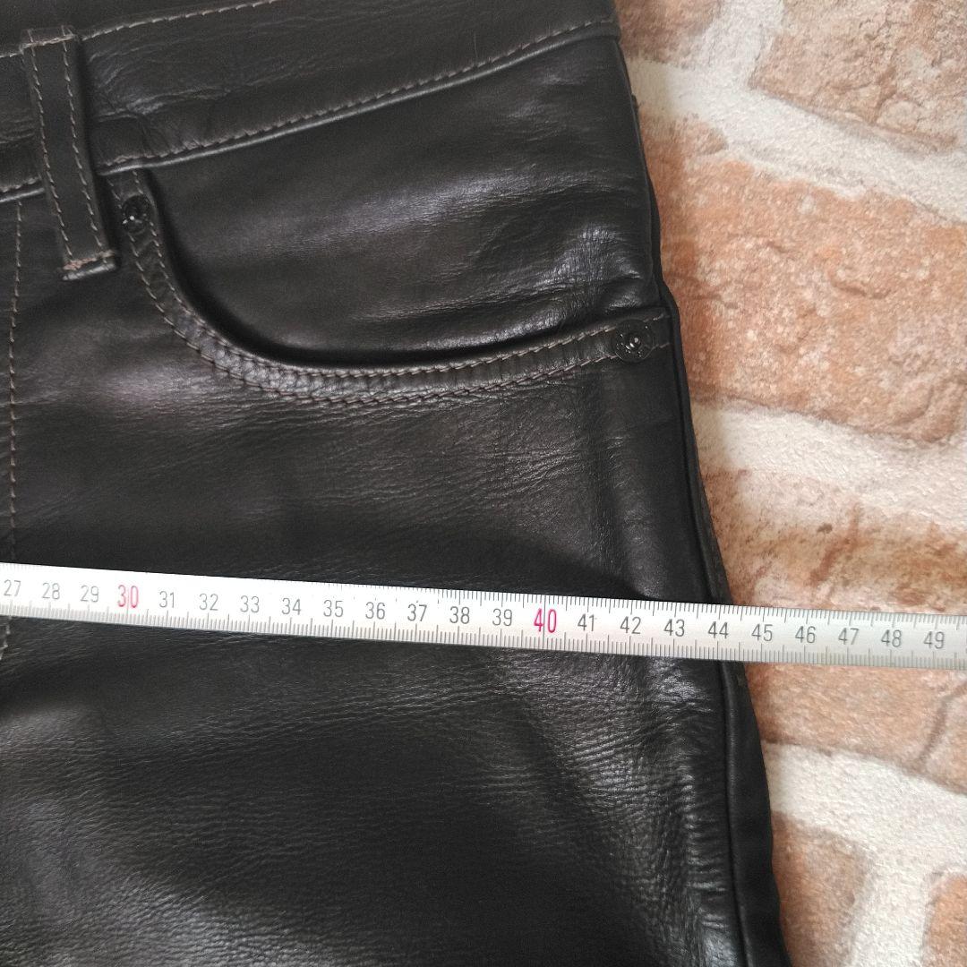 Levi's 505 ブラック 革 レザーパンツ W30 L