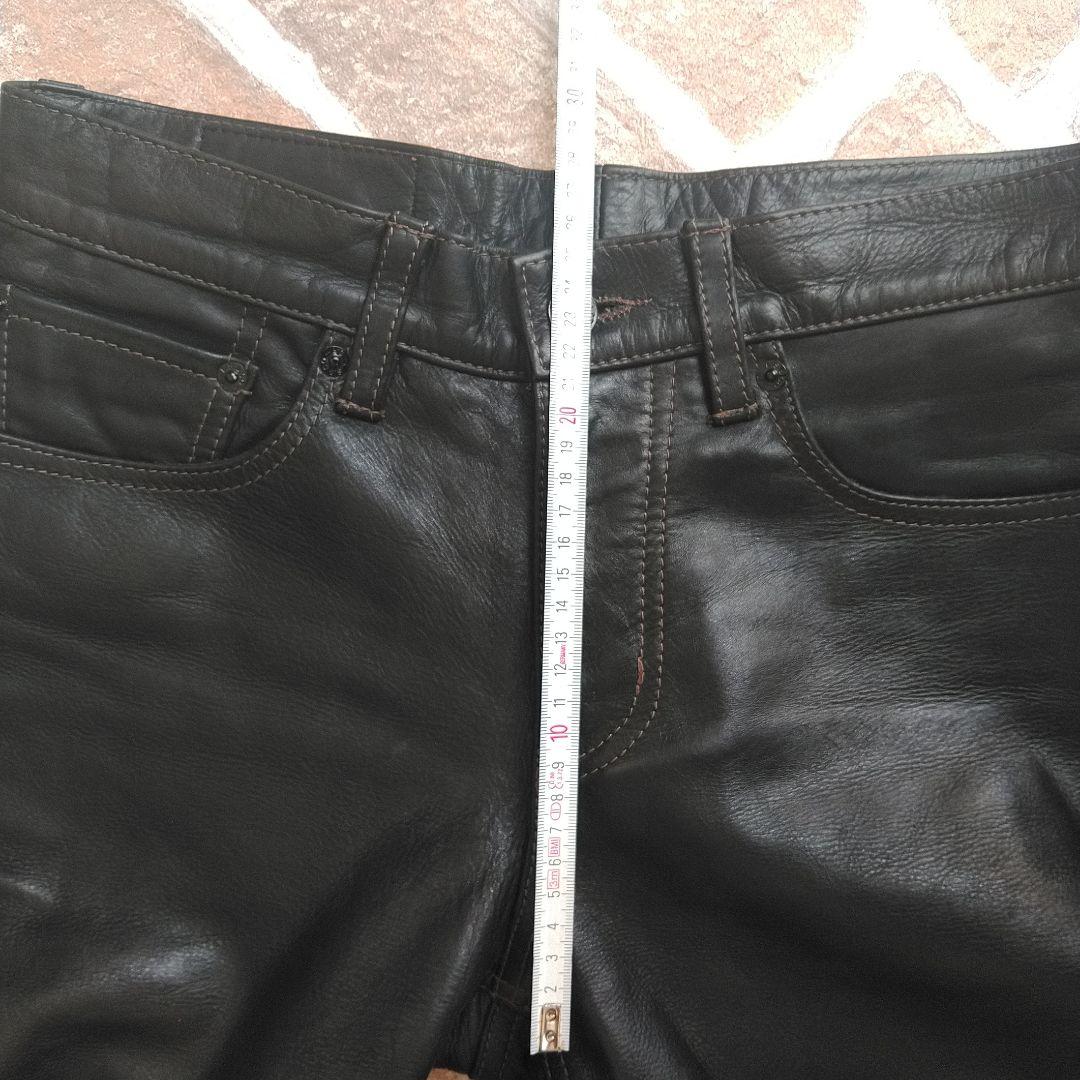 Levi's 505 ブラック 革 レザーパンツ W30 L