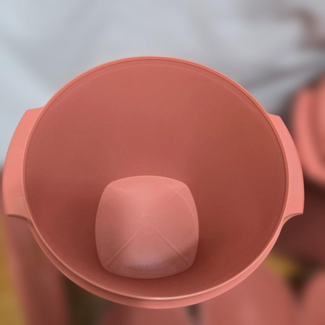 Tupperware くすみピンク 保存容器5セット