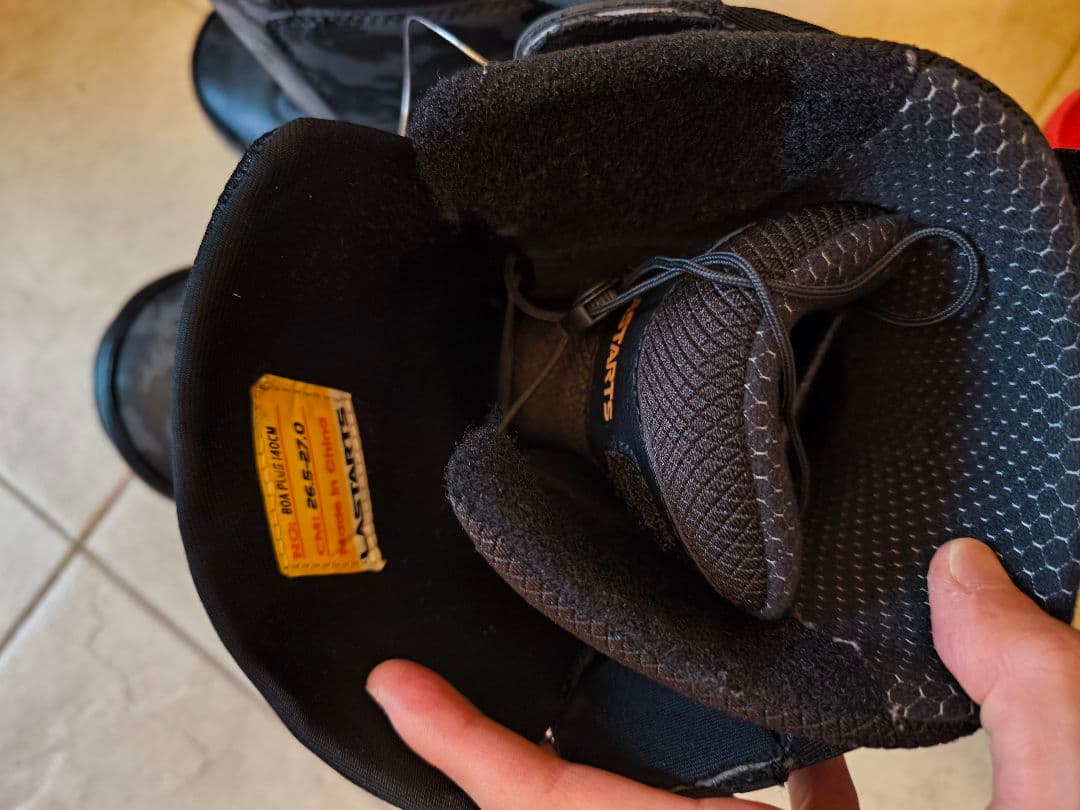 LASTARTS スノーボードブーツ ボア