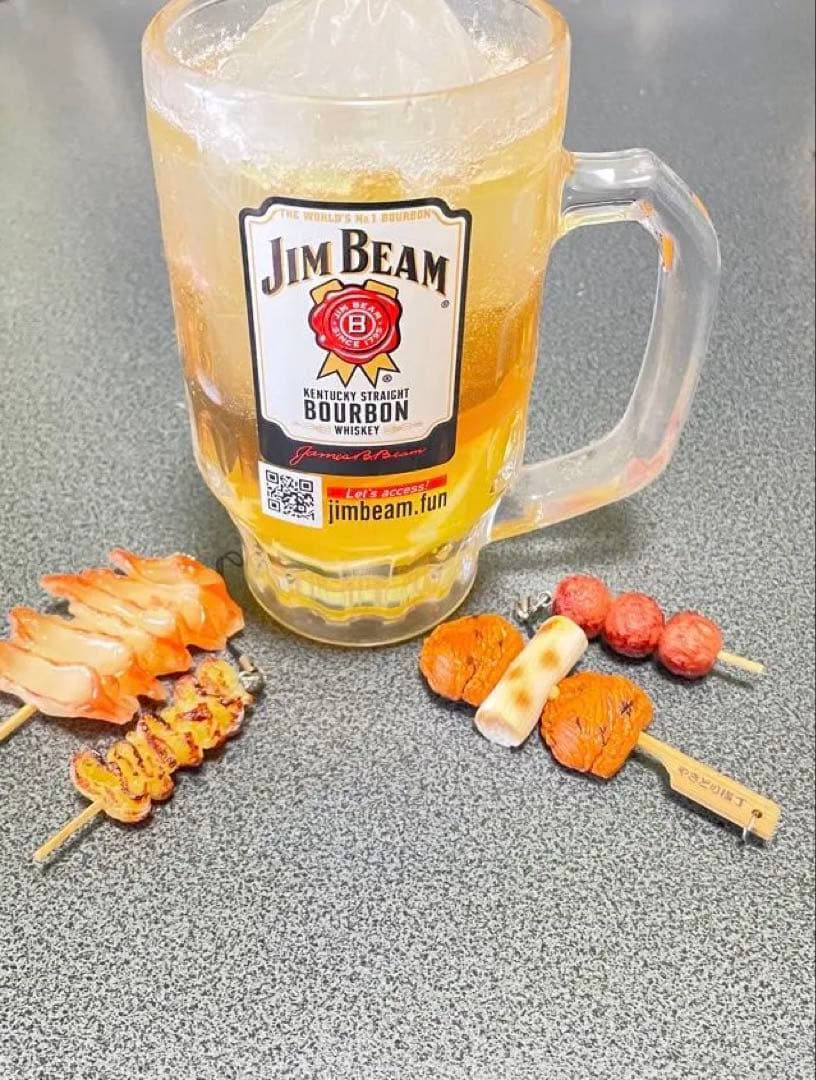Jim Beam ジョッキ　ハイボール食品サンプル