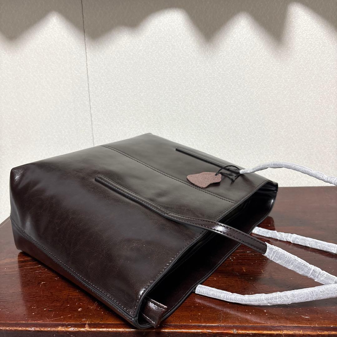 ゆ*ぅ様 トートバッグ 本革 ハンドバッグ メンズ 鞄 ビジネス 牛革 A4サイ