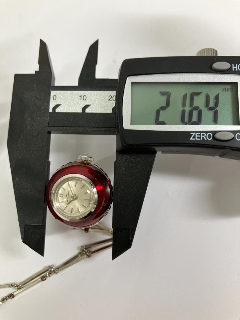 未使用級美品　ブヘラ　BUCHERER　ペンダントウォッチ　手巻き　稼働品