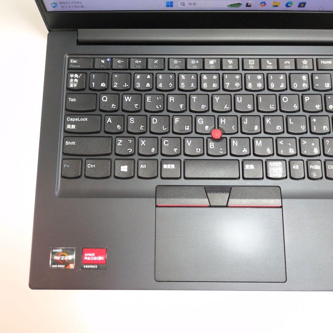 Windowsノート本体 Lenovo ThinkPad E14 Ryzen5 5500U 8GB