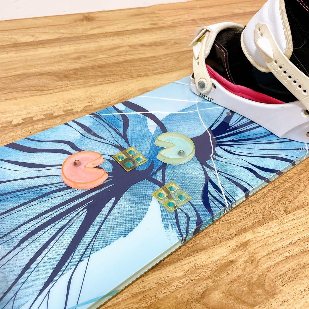 レディース　スノーボード　3点セット　BURTON バートン　サロモン　147