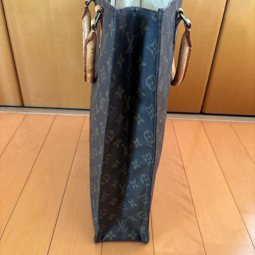 【ベタ無し】美品 LOUIS VUITTON サックプラ ハンドバッグ