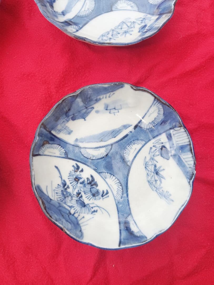 古伊万里　小皿　４枚