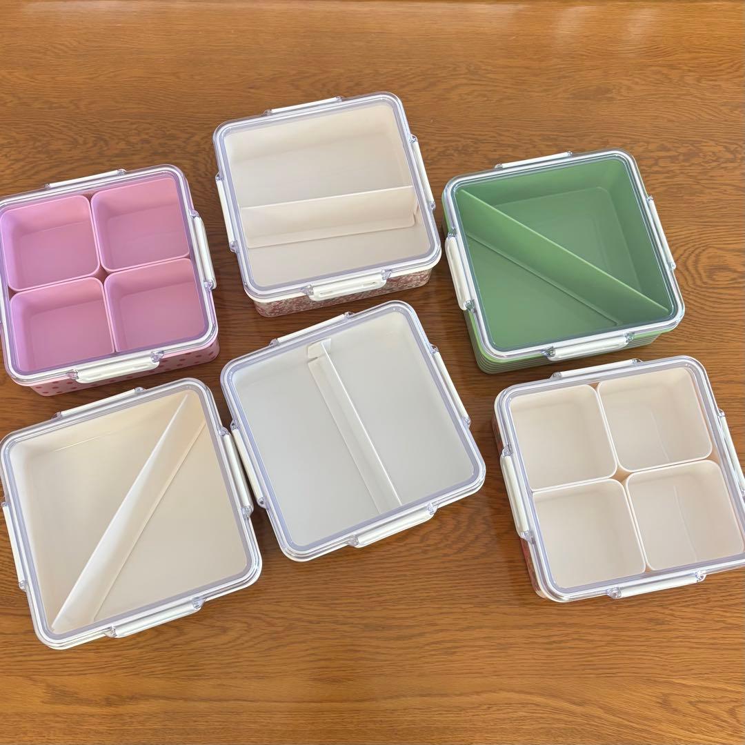 アフタヌーンティー　3段ランチボックスL 保冷バッグ