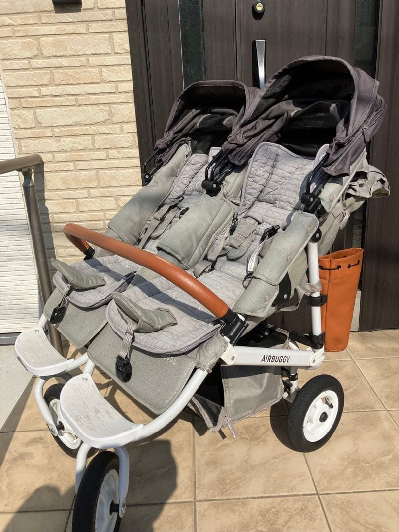 【付属品多数】エアバギー ココダブルEX フロムバース　ストーン