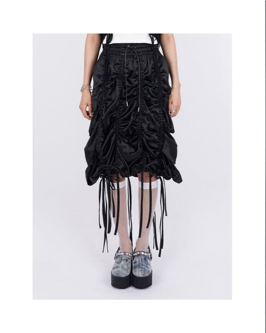 スカート pameopose Variable Length Cargo Skirt