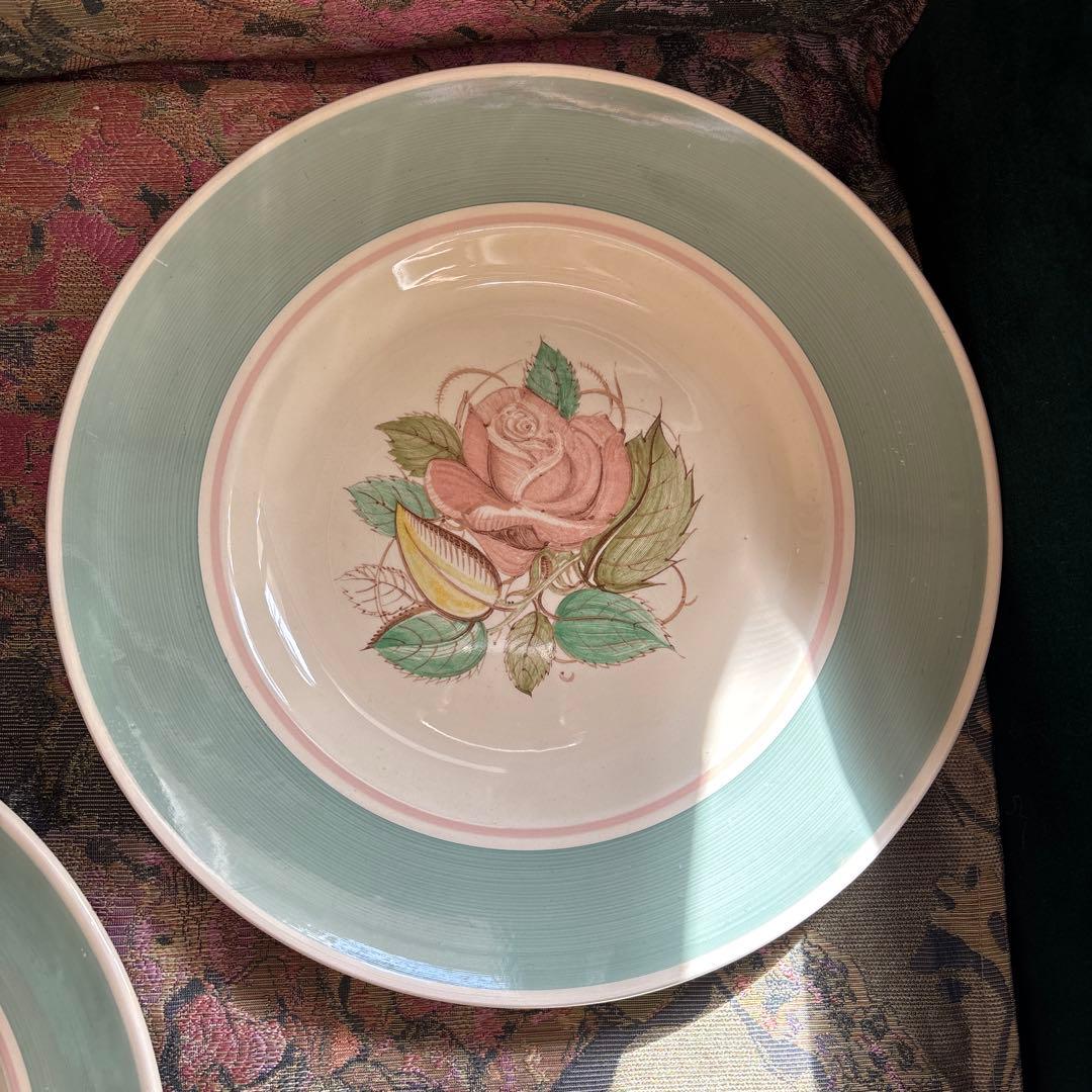 スージークーパー パトリシアローズ ディナープレート2枚25.5センチ