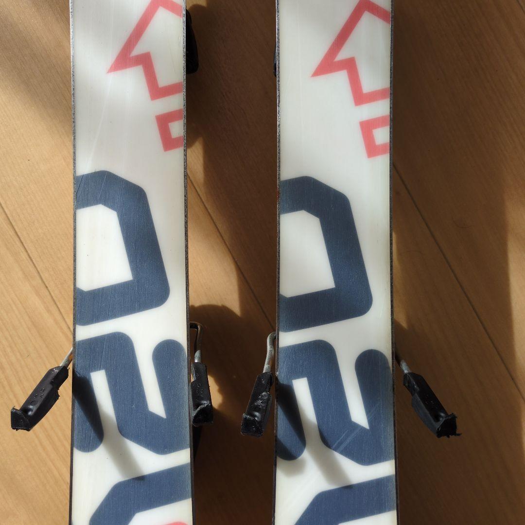 SALOMON AXESS ミッドスキー　中古　120cm ビンディング付き