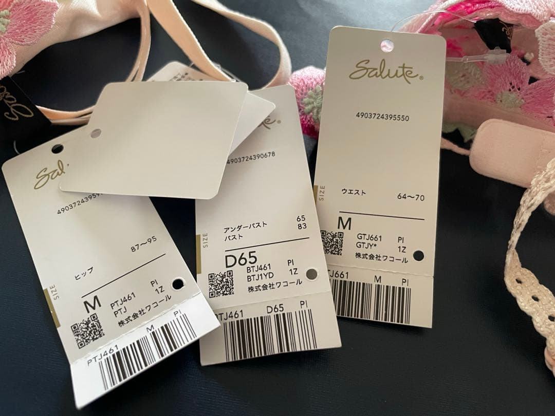 サルート D65/M 3点セット 61G PI