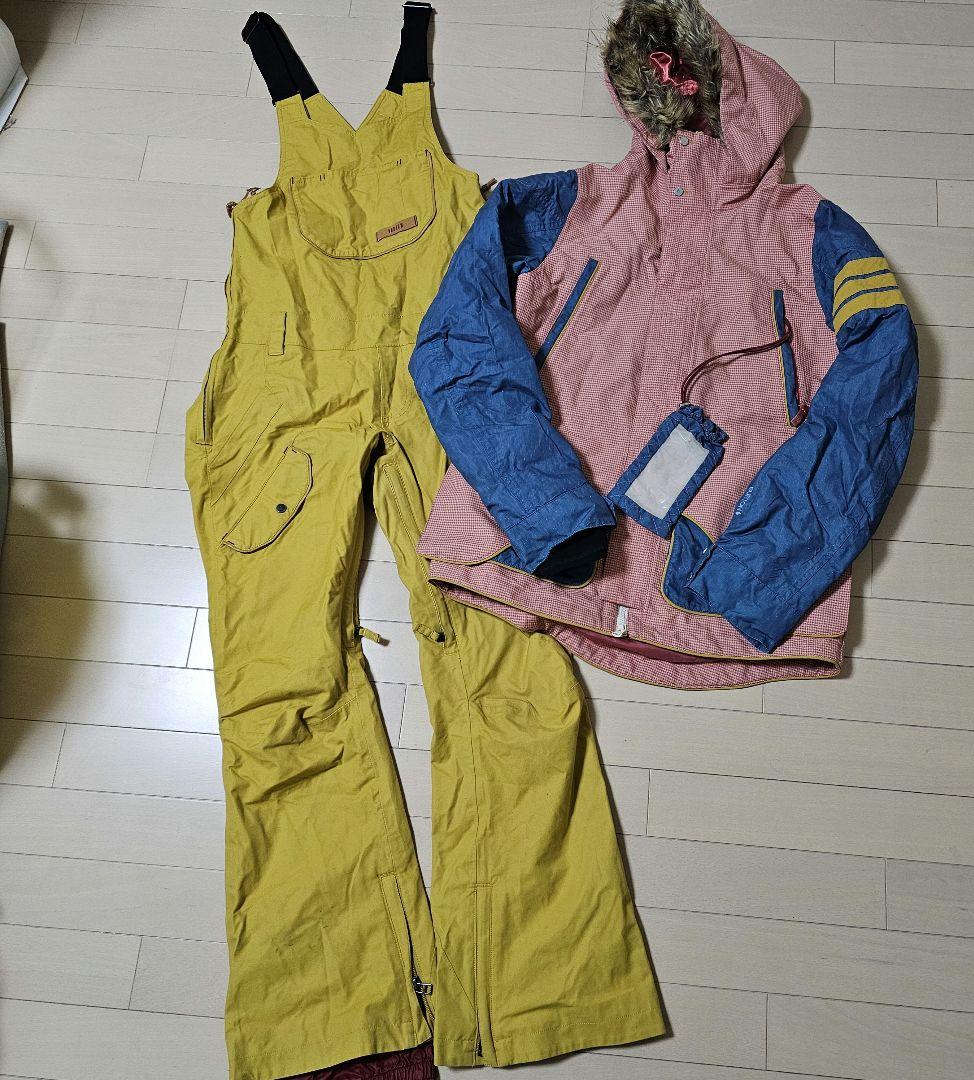 BURTON スノーボードウェア 上下セット　セットアップMサイズ