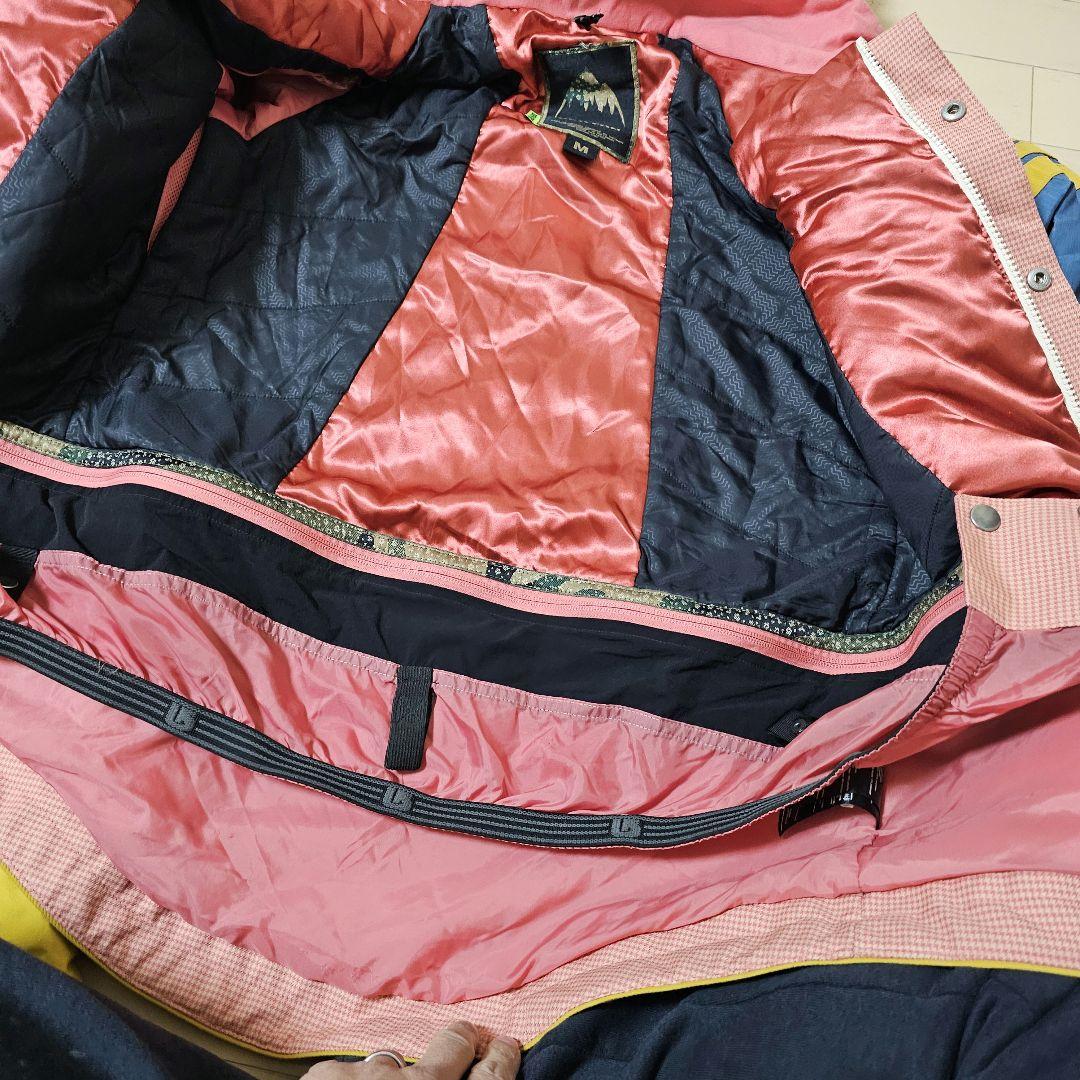 BURTON スノーボードウェア 上下セット　セットアップMサイズ