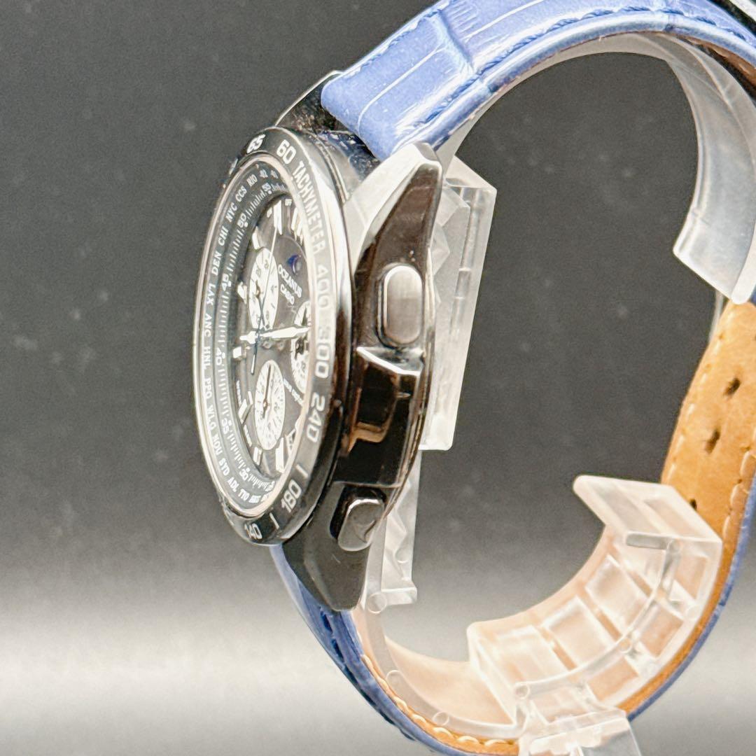 稼働品 CASIO オシアナス OCW-600TD 電波ソーラー チタン メンズ