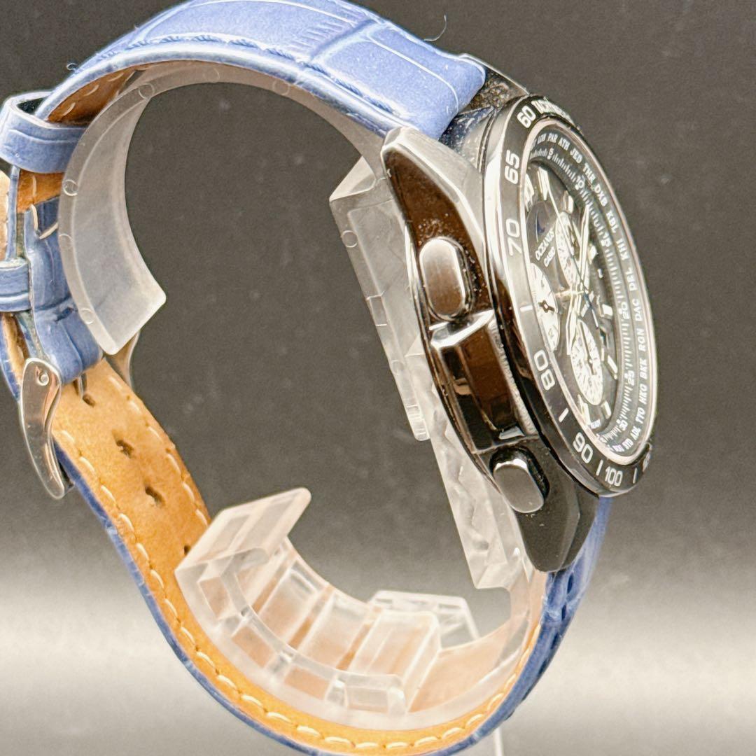 稼働品 CASIO オシアナス OCW-600TD 電波ソーラー チタン メンズ