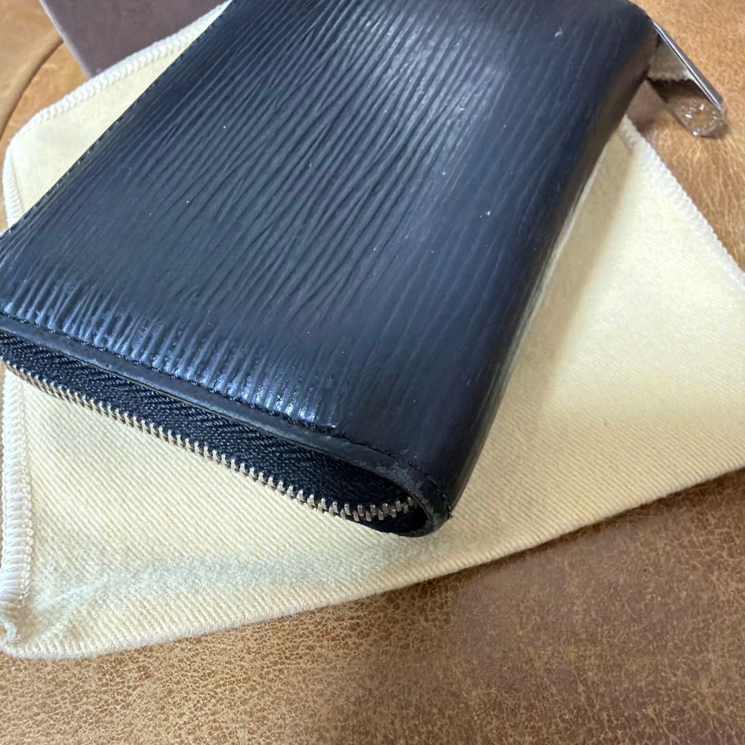 ルイヴィトン　LOUIS VUITTON エピ　黒 レザー ケース