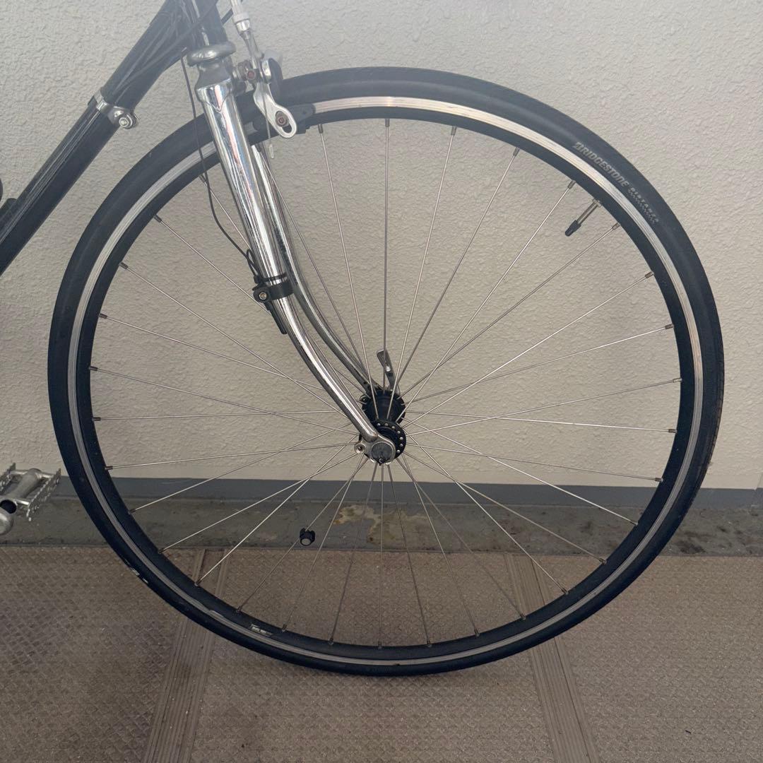 プ*ィ様 BRIDGESTONE クロスバイク アルミフレーム 700C 25イ