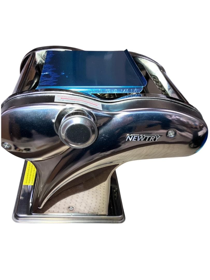 NEWTRY 製麺機 家庭用 電動パスタマシン ステンレス製 (3ナイフ)