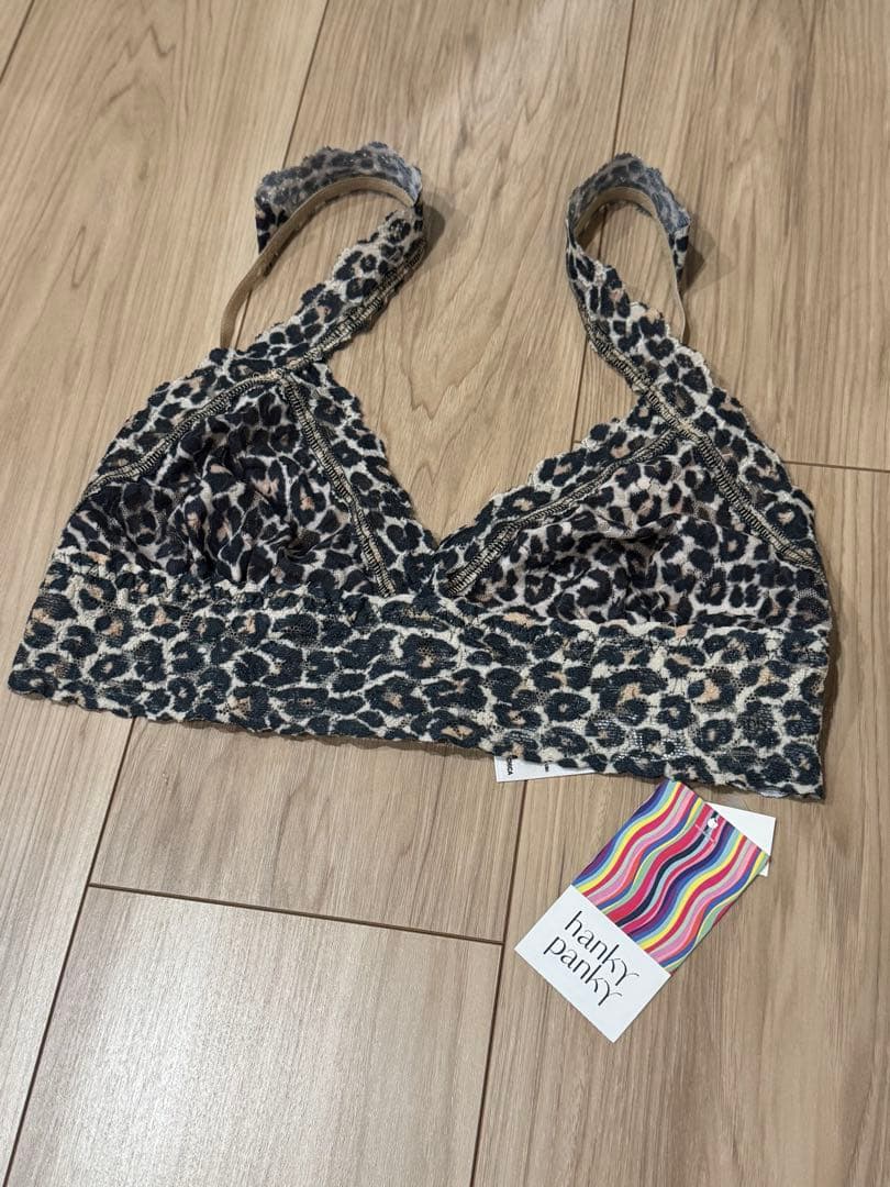 Hanky Panky ☆クラシック レオパード クロスオーバー ブラジャー