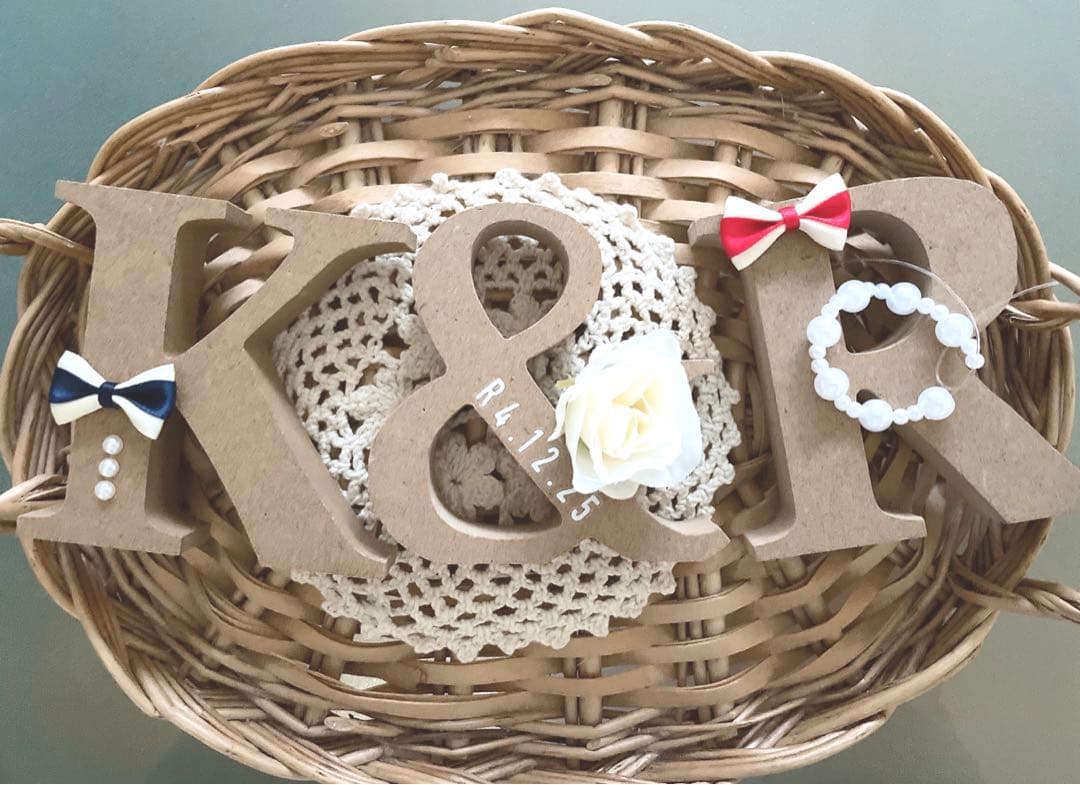 【確認】ななな様⭐︎イニシャルオブジェ