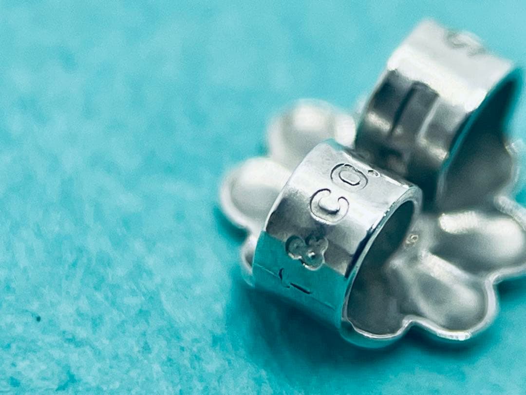 h578 美品　ティファニー　エターナルサークル　ピアス　シルバー　925