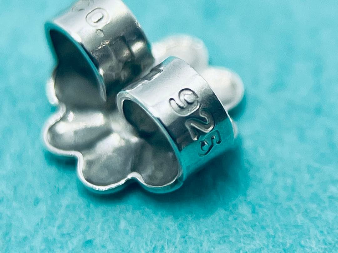 h578 美品　ティファニー　エターナルサークル　ピアス　シルバー　925