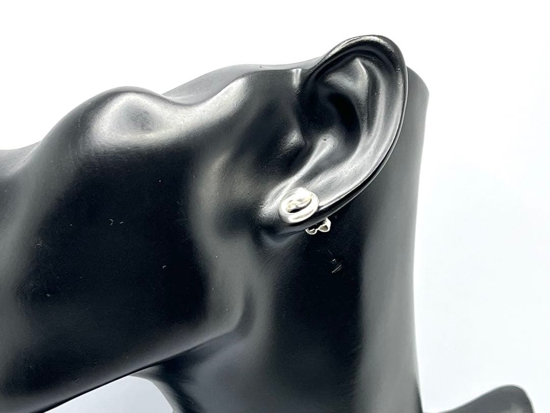 h578 美品　ティファニー　エターナルサークル　ピアス　シルバー　925