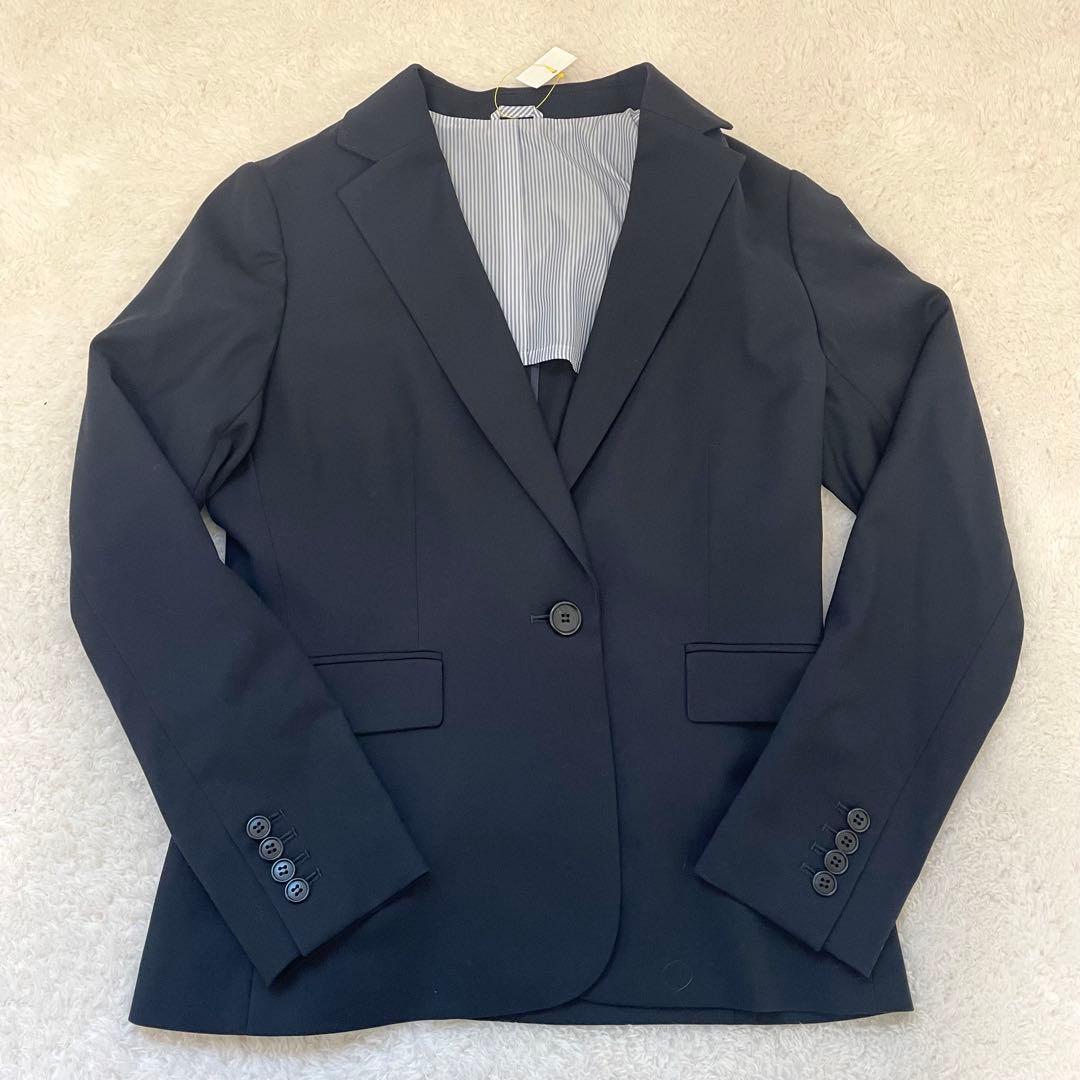 洗える！ザ スーツカンパニー 42 XL パンツスーツ セットアップ 黒 11号