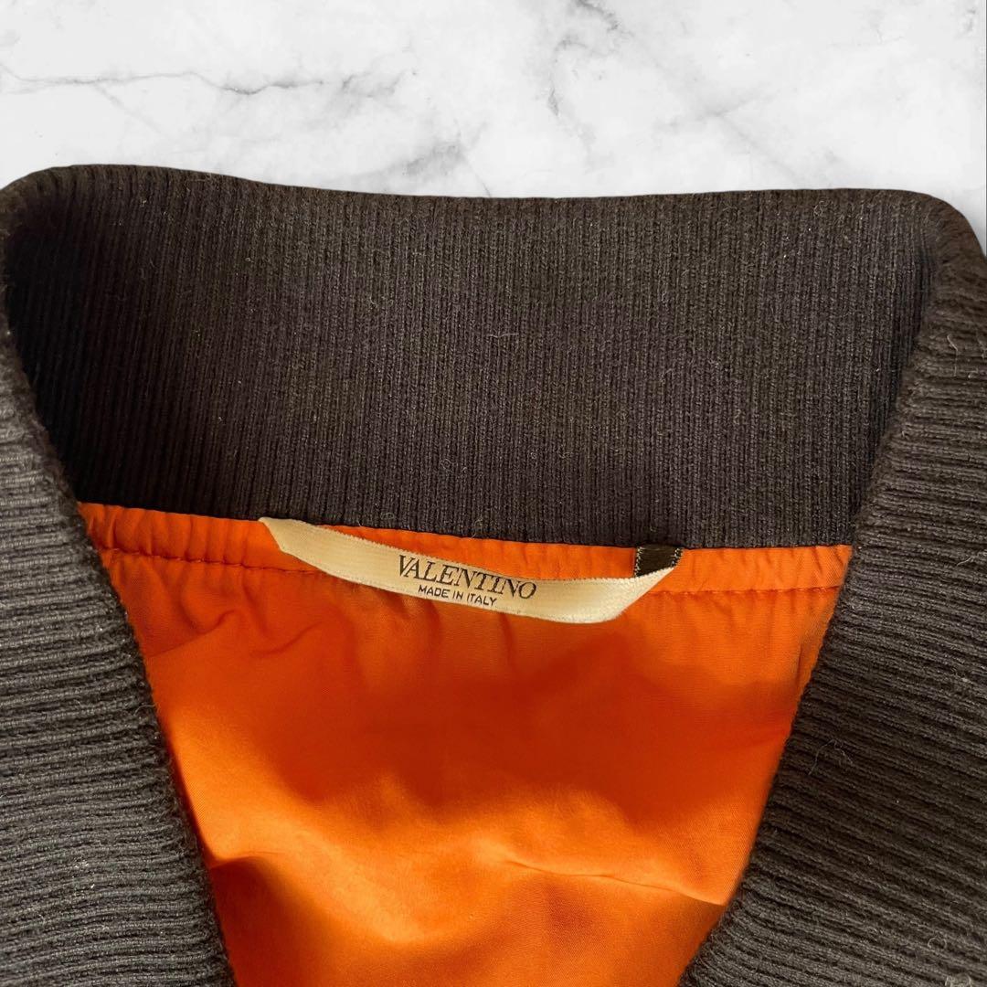 【極美品】VALENTINOカモフラ柄 WZIP ボンバージャケット　サイズ46