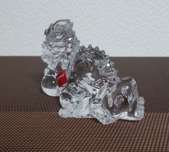 バカラ・干支 辰 ドラコン クリスタルオブジェ