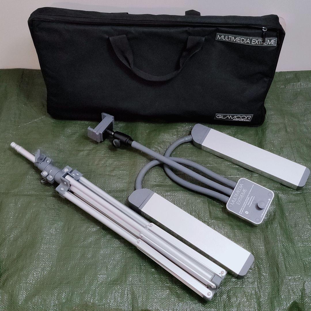 グラムコール Glamcor LEDライト 2017・英語解説・調光色合い変更可