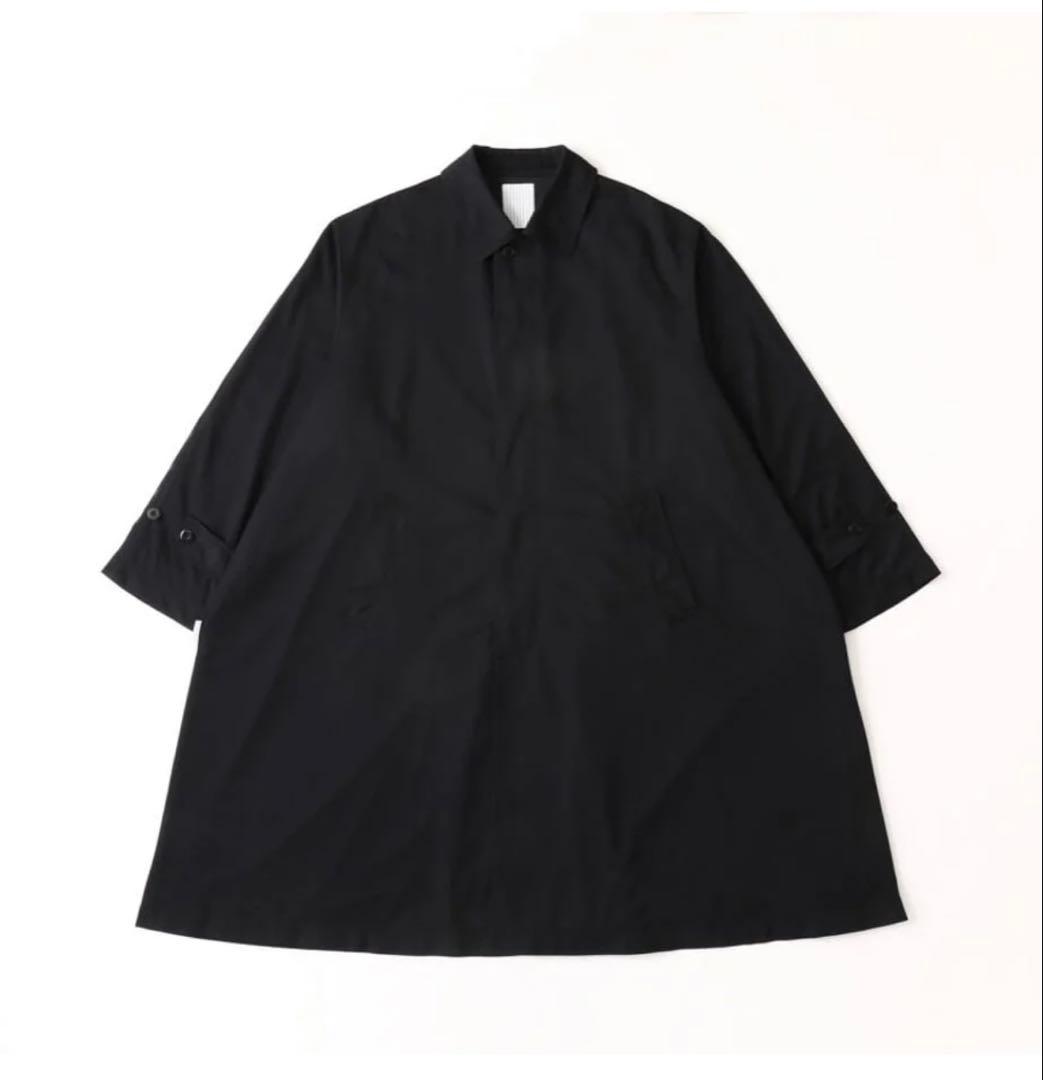 美品S.F.C SFC SOUTIEN COLLAR COAT Black L