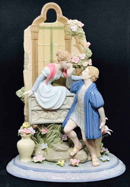 【超希少新品】✞ロミオとジュリエット　 陶器製