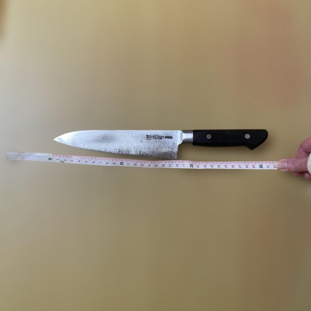 堺刀司　正重作　三徳包丁 ステンレス鋼