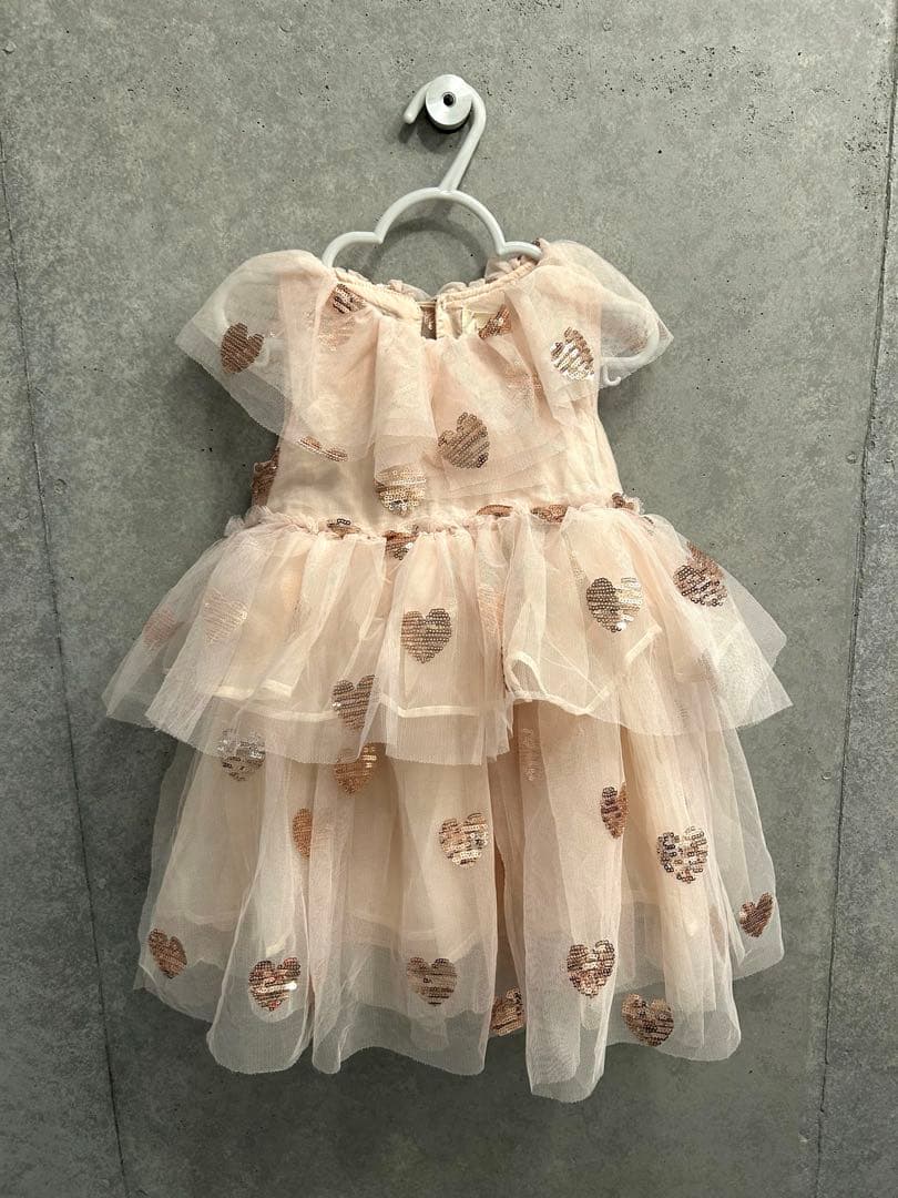 Konges Sløjd YVONNE HEART SEQUINS DRESS