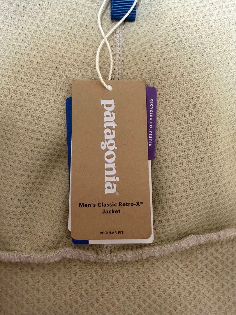 パタゴニア クラシック・レトロX・ジャケット　メンズSサイズ　ナチュラル