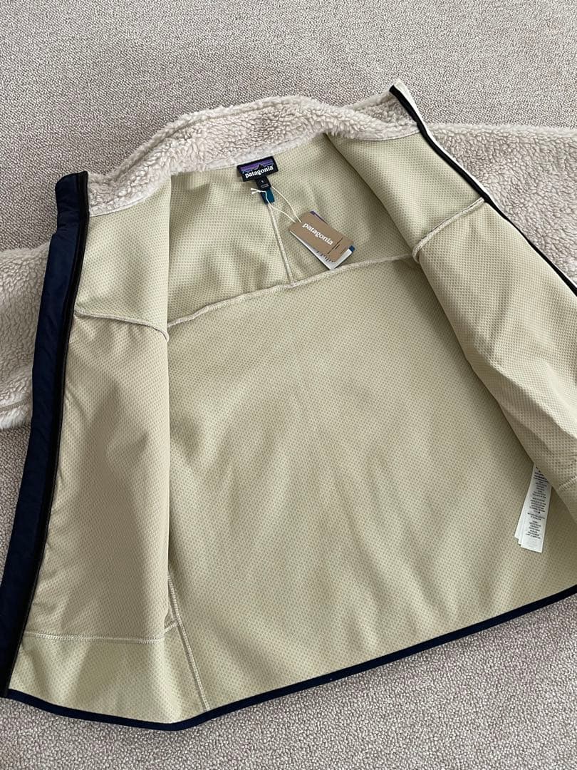 パタゴニア クラシック・レトロX・ジャケット　メンズSサイズ　ナチュラル